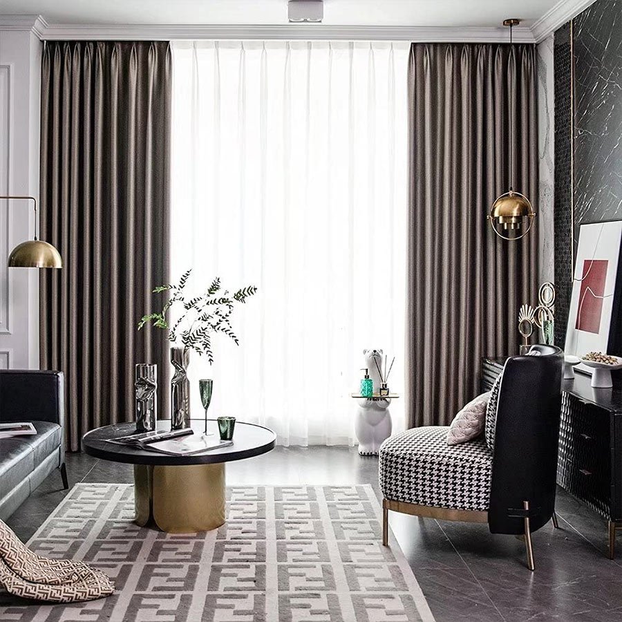 Blackout Curtains with Sheers