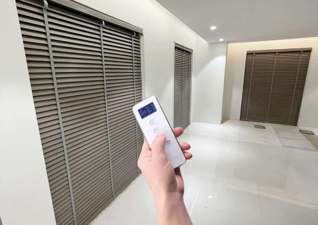 Motorized Venetian Blinds